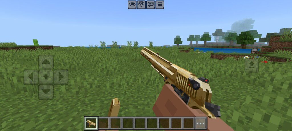 Golden Desert Eagle tacz bedrock edition