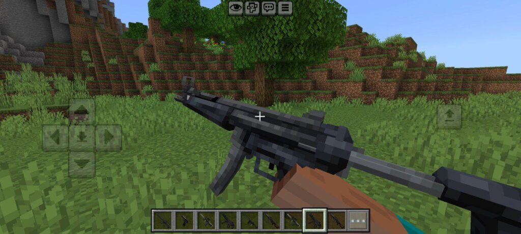 Minecraft PE gun addon