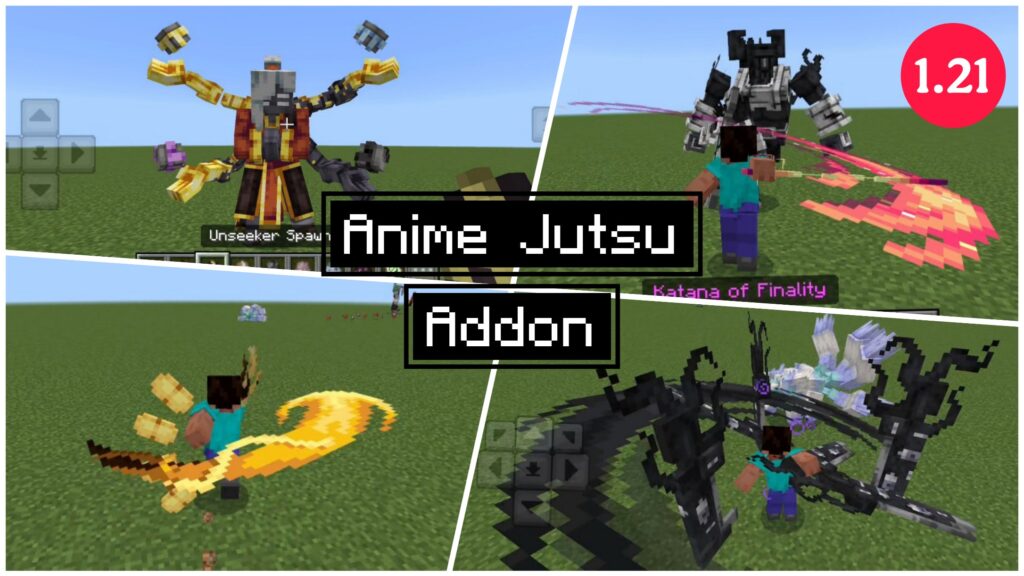 Anime Jutsu Addon MCPE Thumb