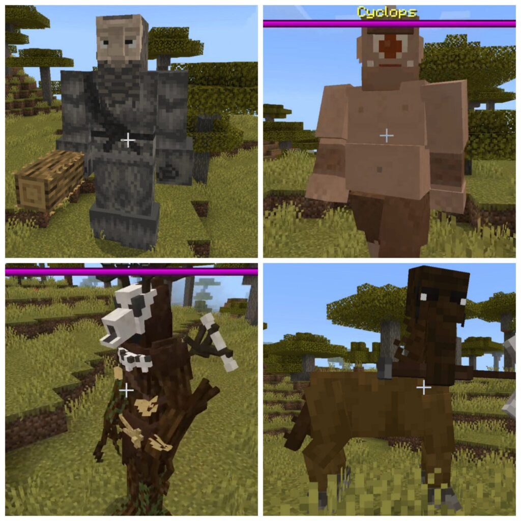 Mythological Craft bedrock edition addon