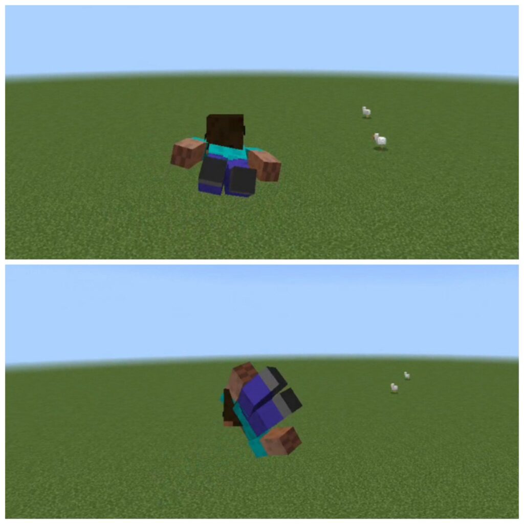 Player animations pack mcpe - ss3