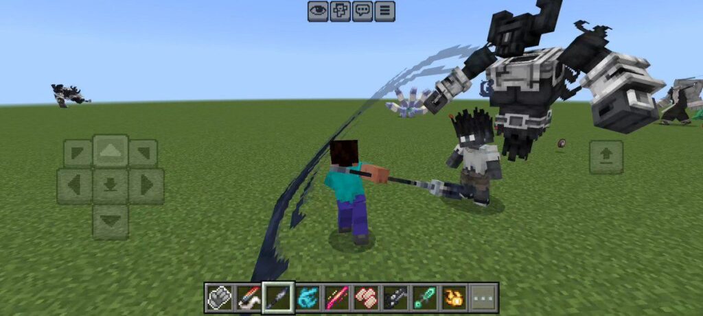 Anime Jutsu Addon MCPE - Weapon 3