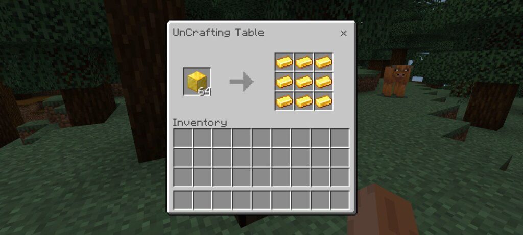 Uncrafting Table ss2