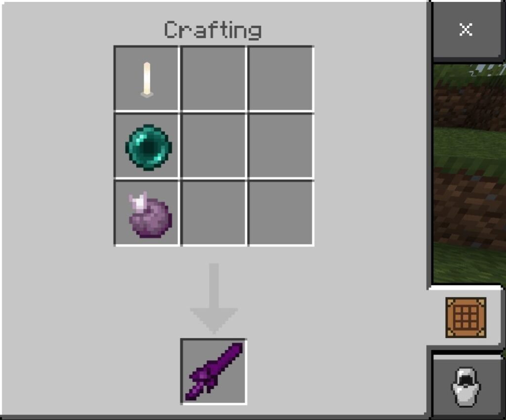 Void Sword Crafting Recipe 