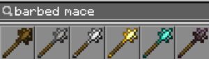 True Weapons Addon - Barbed Mace