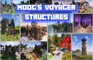 Moog's Voyager Structures Pack bedrock edition 