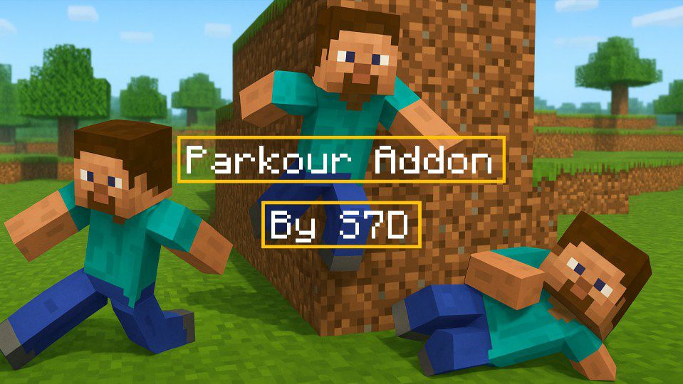 Parkour animations addon