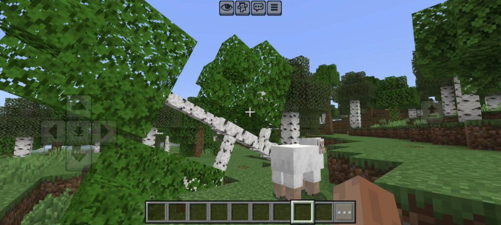 Physics ModPack for Minecraft Bedrock - dynamic trees 1