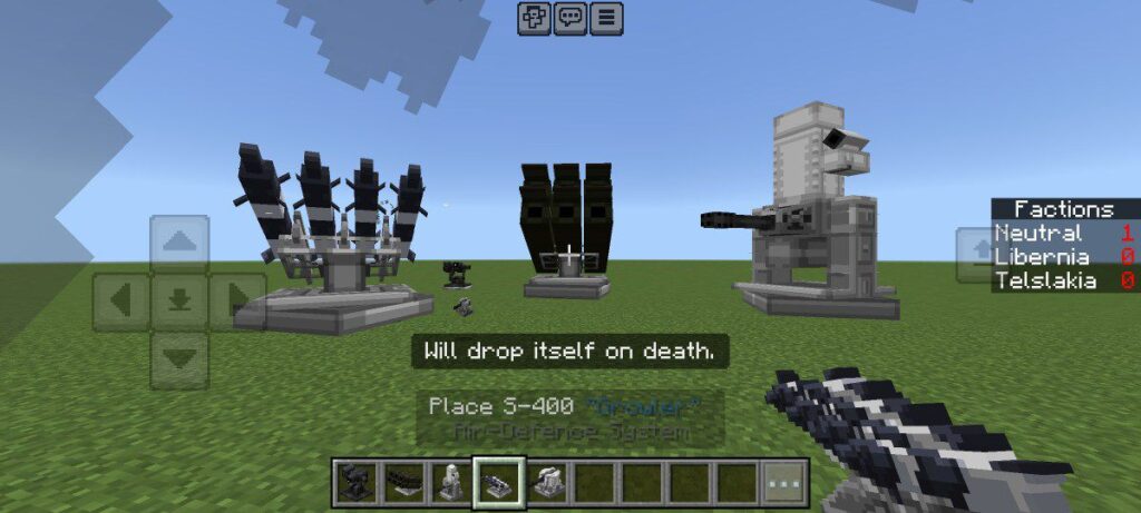 Bean's armed forces v3 addon - mcpedude6