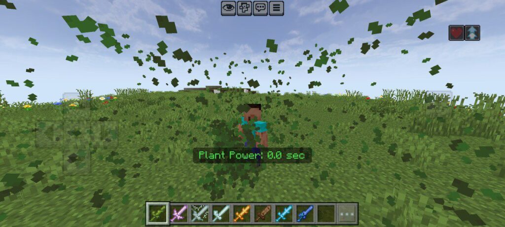 Plant Sword - Elemental Swords Addon MCPE