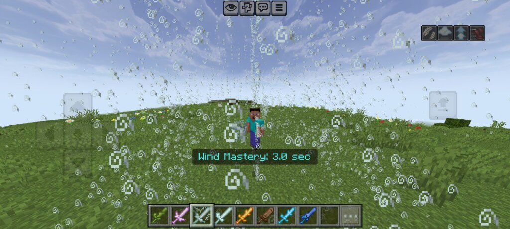 Wind Sword - Elemental Swords Addon MCPE
