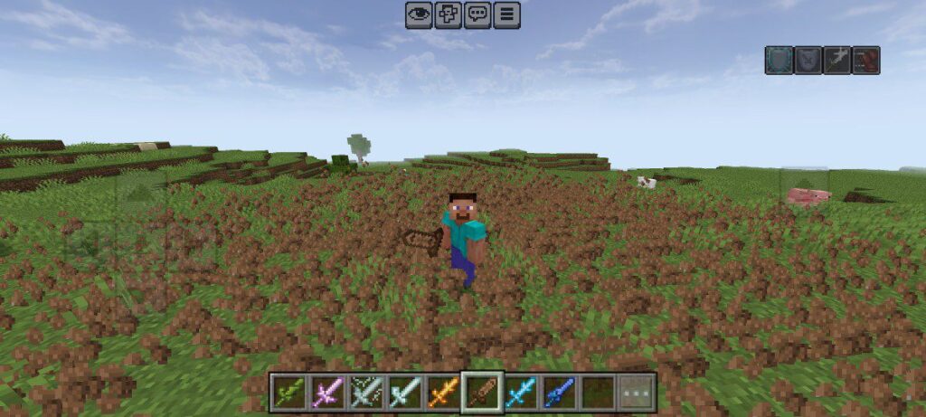 Earth Sword - Elemental Swords Addon MCPE