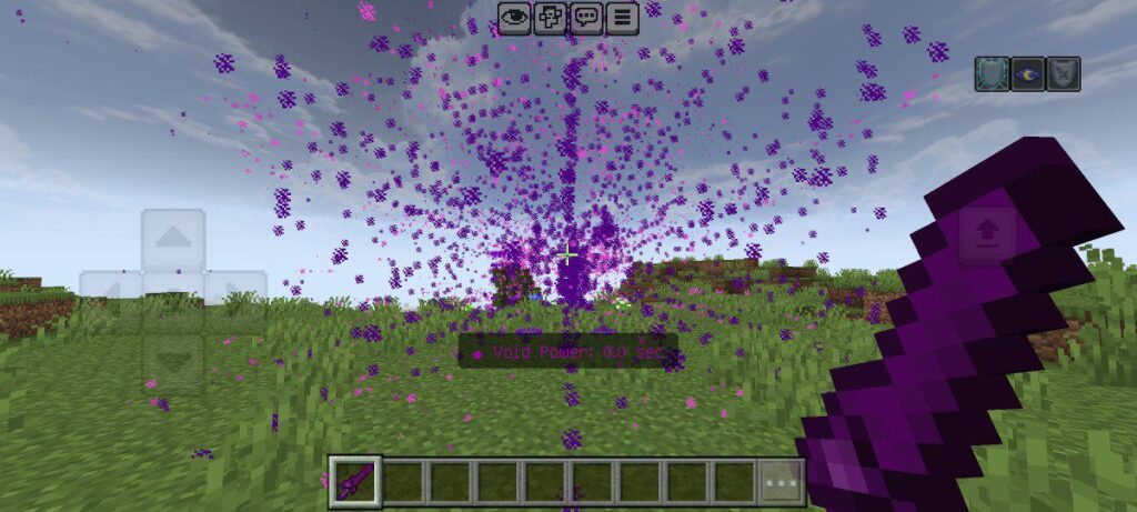 Void Sword - Elemental Swords Addon MCPE