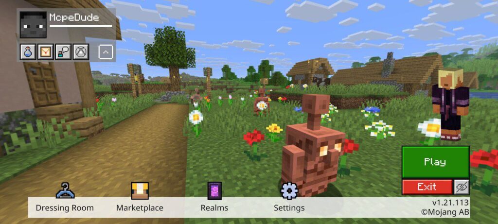 Bedrock UI+ Pack - Screenshot 1