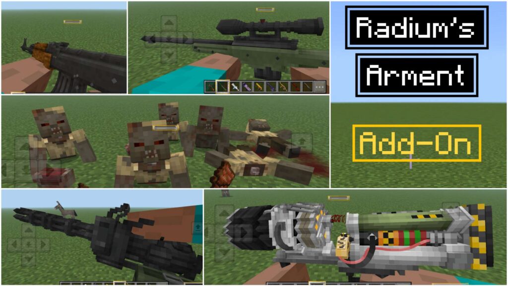 Radium’s Arment Addon – Guns and Zombies