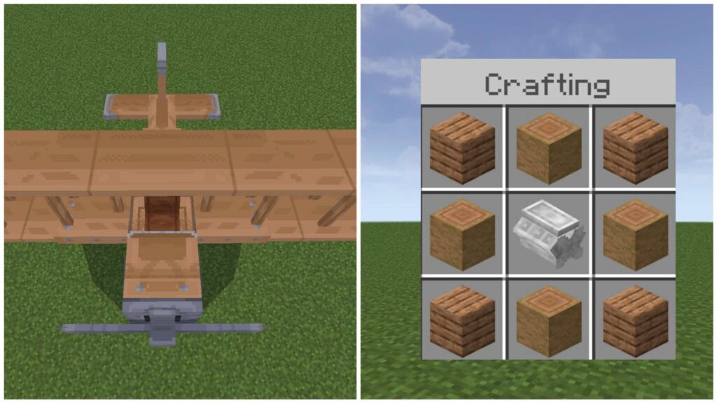 Jungle Plane crafting recipe