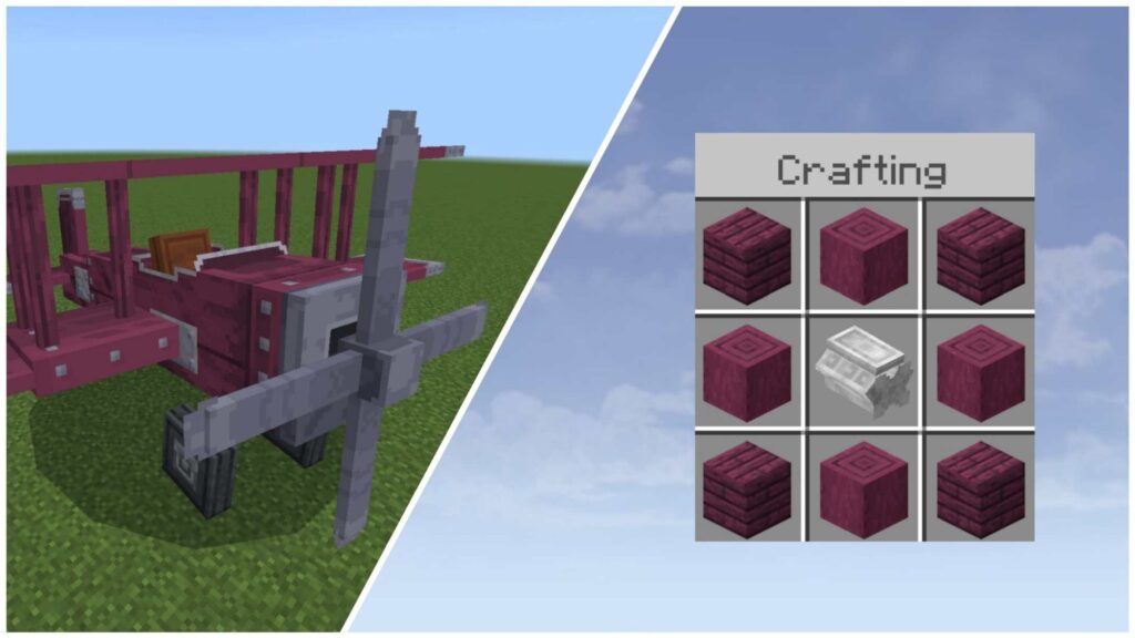 Crimson Plane crafting recipe