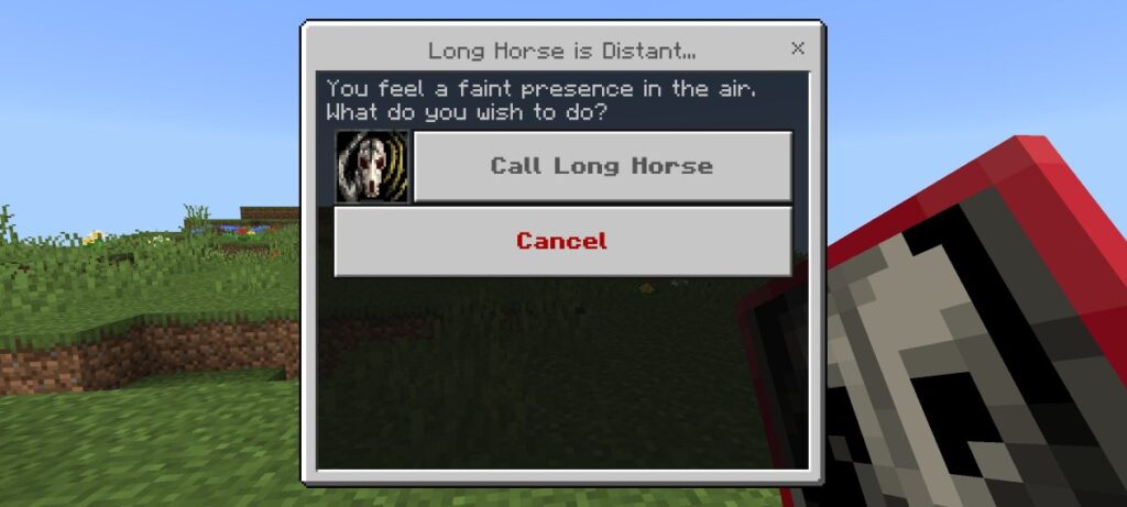 Long Horse command item
