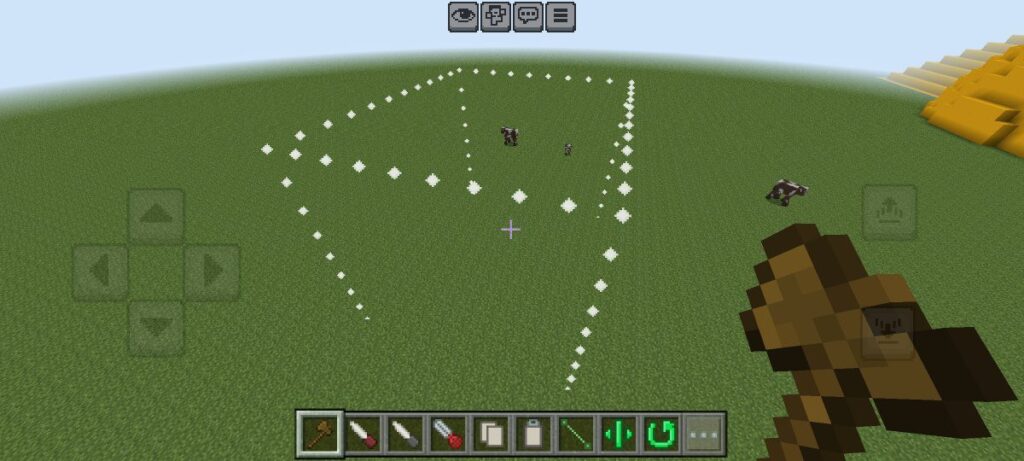 WorldEdit Bedrock Edition area selection