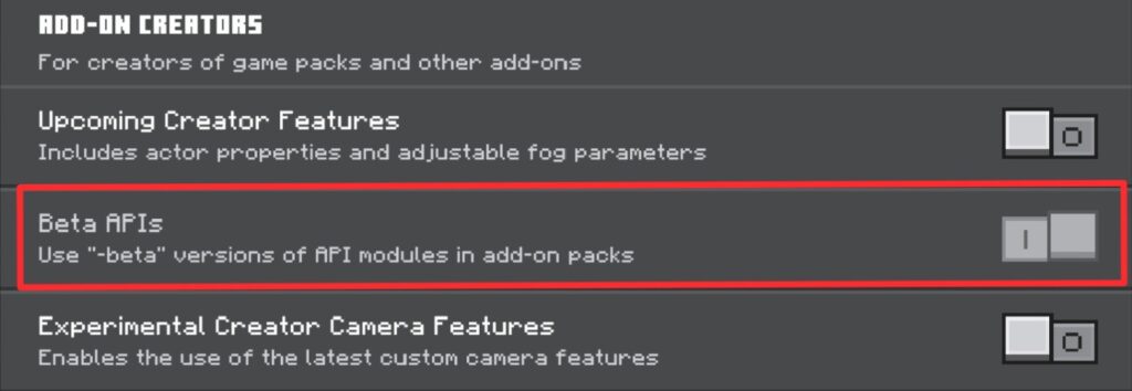 MiniMap Addon Settings