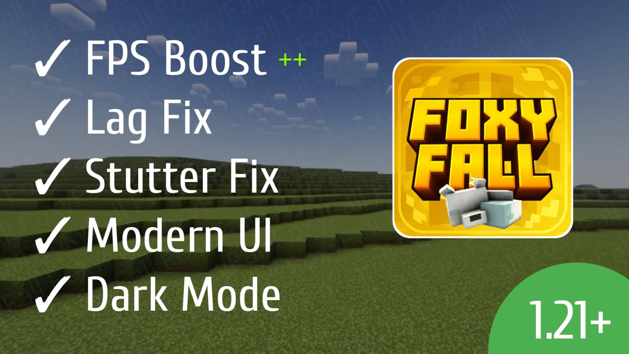 FoxyFall Client for Minecraft Bedrock Edition