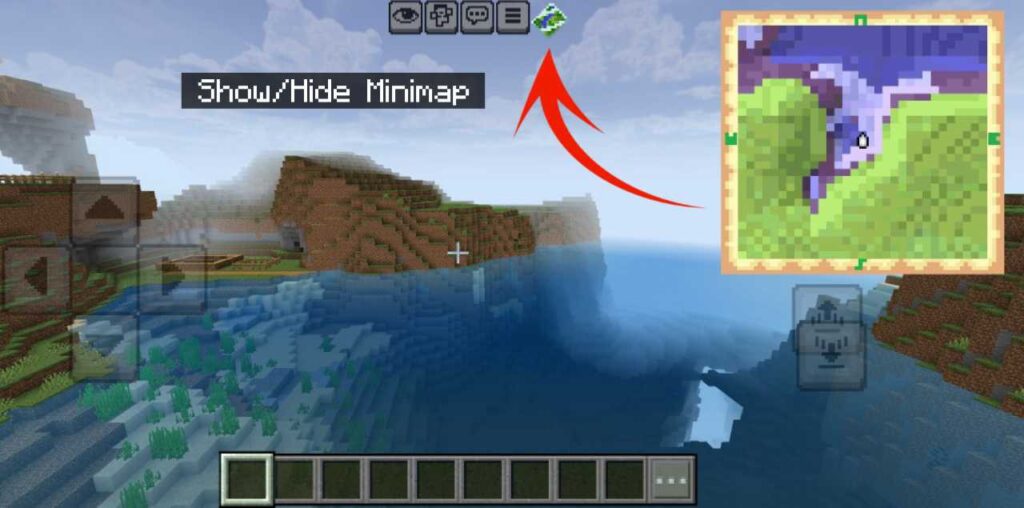 Advanced Minimap Addon - Hide/Show Settings