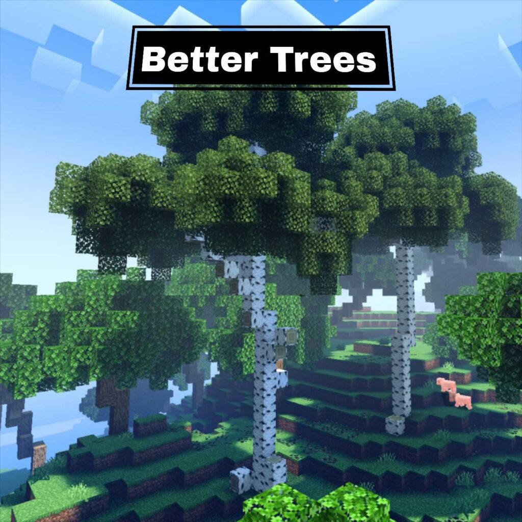 Birch tree shape in better trees addon 