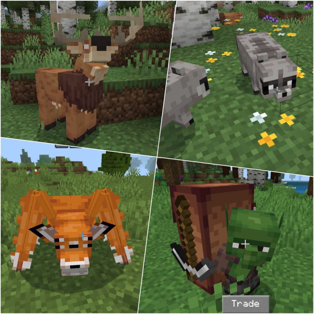 Better On Bedrock New Mobs