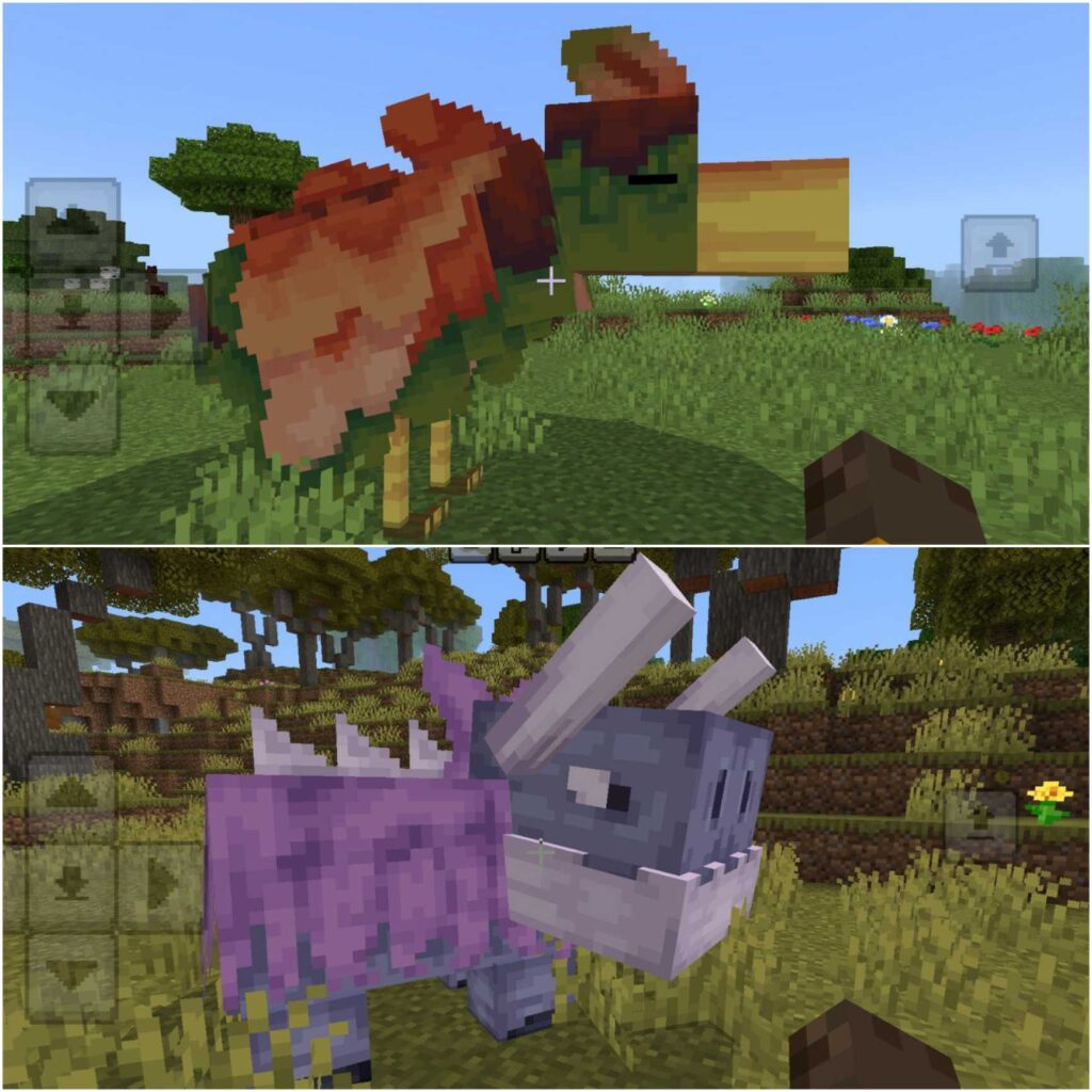 Better On Bedrock new mobs 