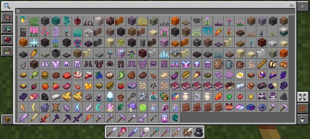 More items in Better On Bedrock Addon