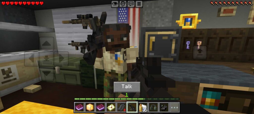 AI teammates in GO Get Out map