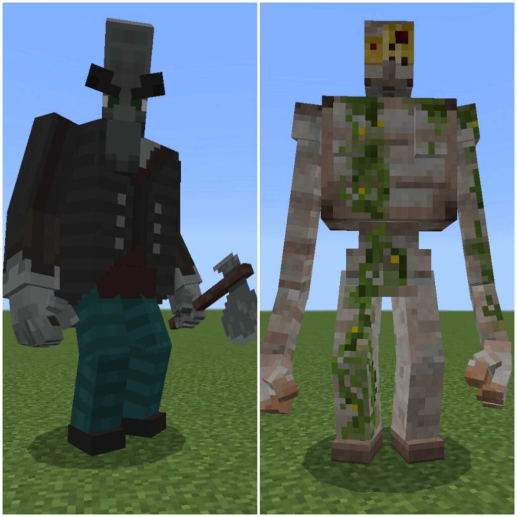 Mutant Pillager, Mutant Golem