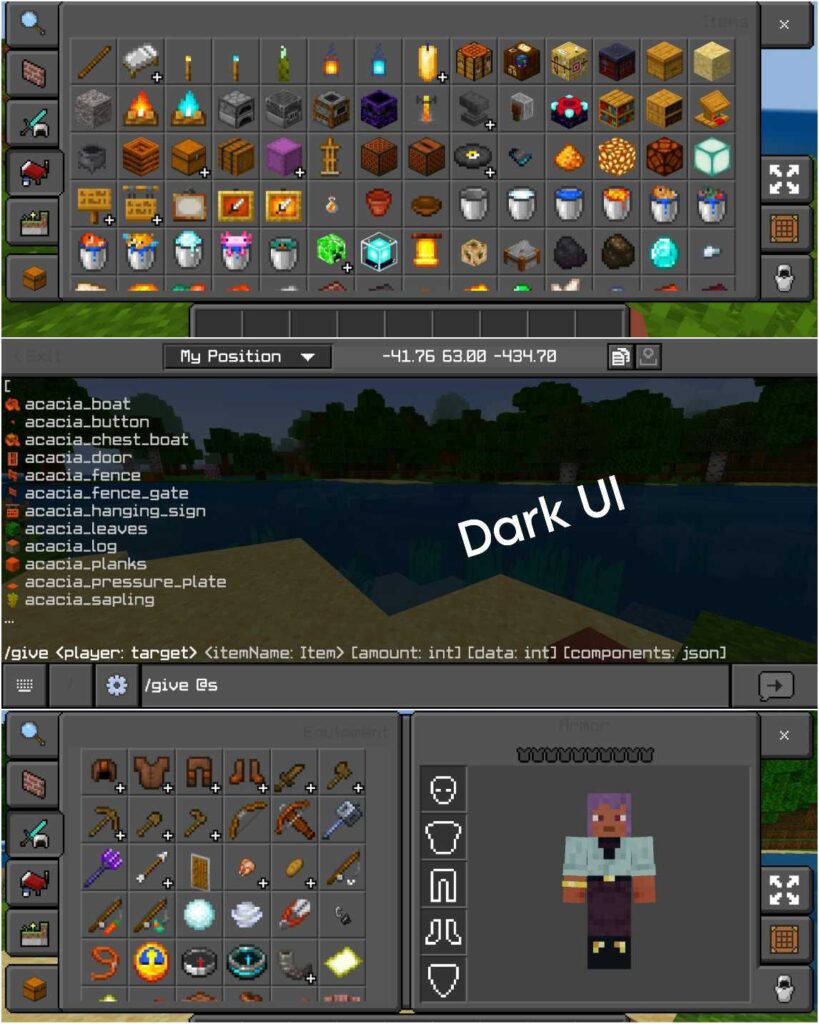 Dark Mode in Sodium Mod