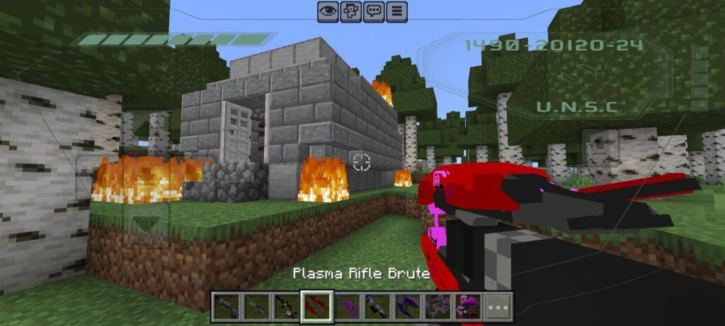 Bases in Halo Addon for mcpe