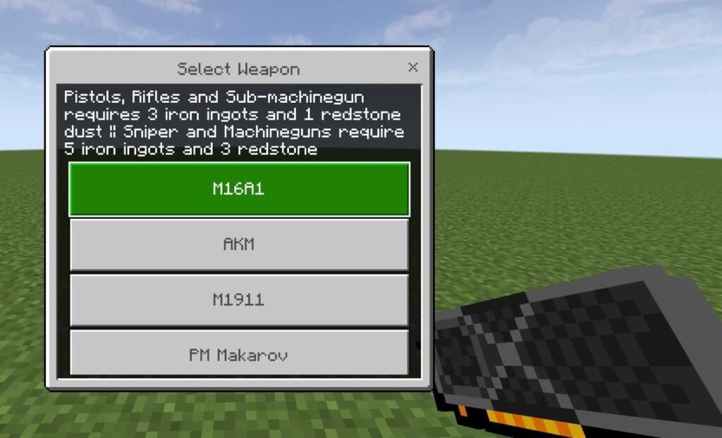 Craft Guns  in Slop Guns Addon