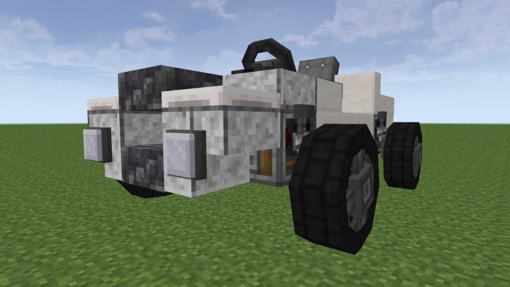 Minecraft vehicle