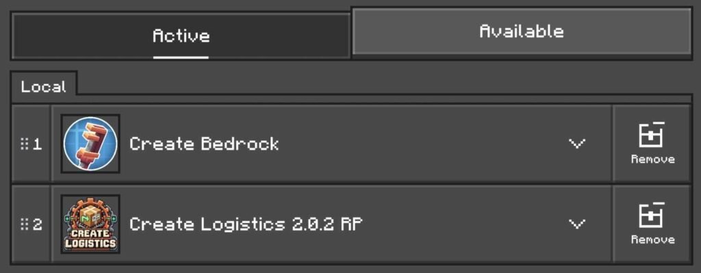 Create Logistics - RP
